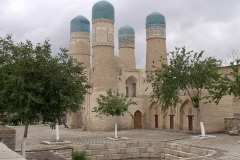 Usbekistan, Buchara, Torhaus einer Medrese Tschar Menar