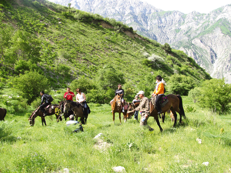 Туры в Узбекистан Конный тур через долину Пальтау Конный тур